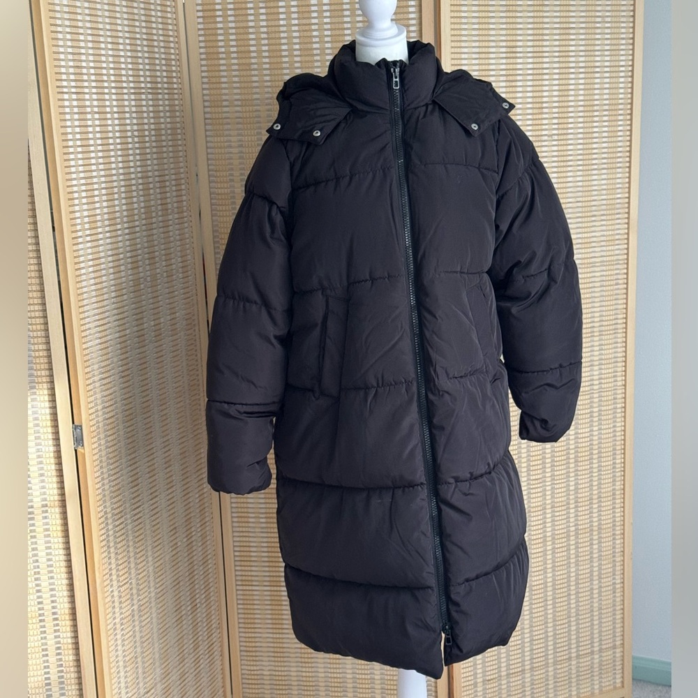 H&M Charcoal Puffer Jacket